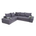 Угловой диван  «Дублин» с угловой оттоманкой