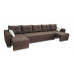 Угловой диван «Престиж-13» трансформер с оттоманкой