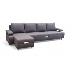 Угловой диван «Престиж-15 удлиненный» с оттоманкой