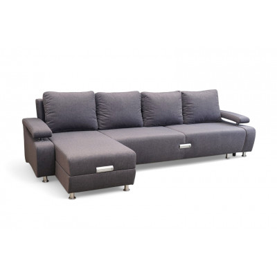 Угловой диван «Престиж-15 удлиненный» с оттоманкой