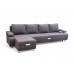 Угловой диван «Престиж-15 удлиненный» с оттоманкой