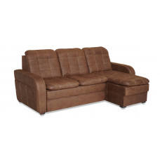 Угловой диван  "Сенатор" с оттоманкой