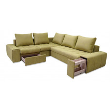 Модульный диван «Дублин» с ящиками и баром
с антивандальным покрытием