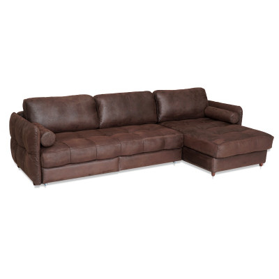 Угловой диван «Эдем» с оттоманкой