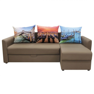 Угловой диван "Фокус-М" угол 4 оттомоманка