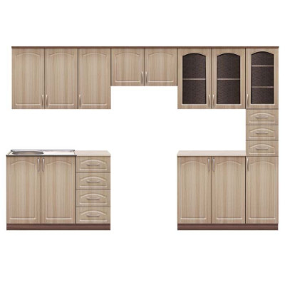 Кухня "Лего" модульная 2,2 (2,8)  МДФ 2 категория