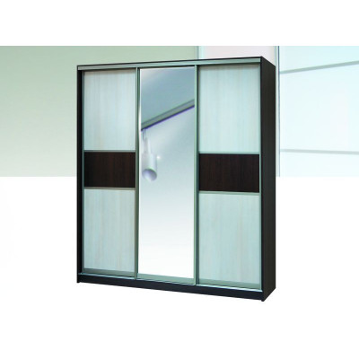 Шкаф-купе 3-х ств. с 1 зеркалом