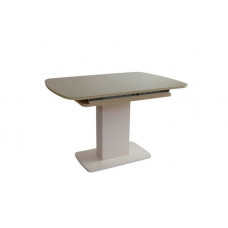 Стол София ЛДСП/стекло, 1200(1700)*850 на центральной опоре