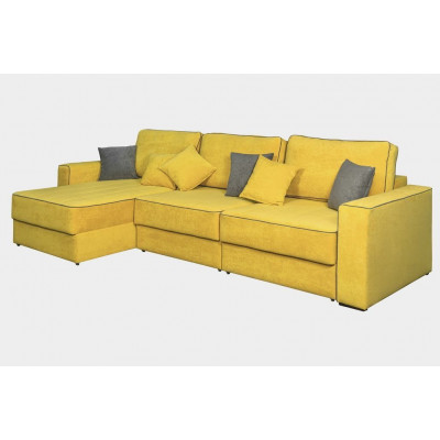 Угловой диван Акцент-2 ( без маленьких подушек)