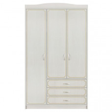 Детская "Атлантида" шкаф 3-х створчатый без зеркала