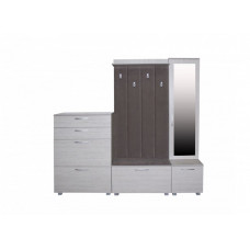 Модульная прихожая "Бонжур" Размеры:205*44 h 200