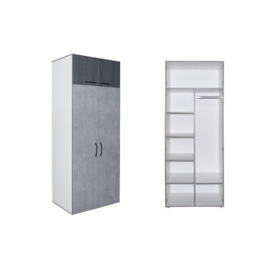 Детская "Флеш-2" (Шкаф плательный). Размеры:800*550h210