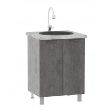 Кухня "Монреаль" (Стол-мойка на 600)  (без мойки)