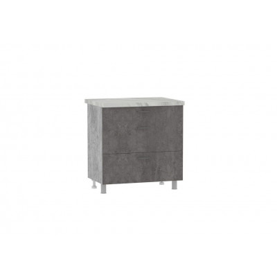 Кухня "Монреаль" (Стол  на 600 с 3-мя ящиками )