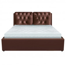 Кровать "Каролина" 1,6 без матраса, с орт., с мех, с коробом