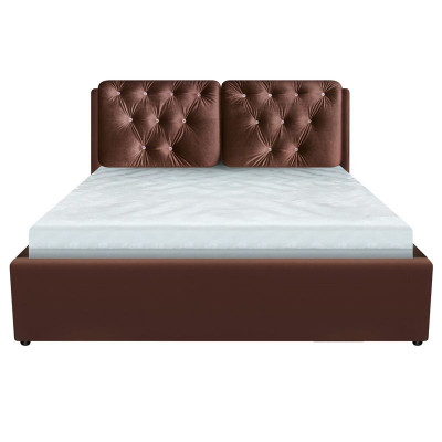 Кровать "Каролина" 1,6 без матраса, с орт., с мех, с коробом