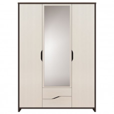 Шкаф 3-х створчатый с зеркалом "Конго"