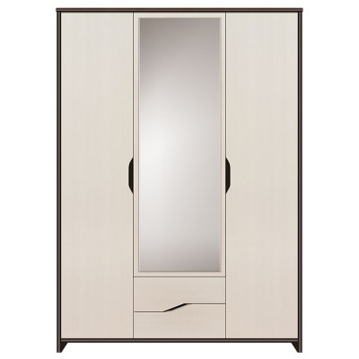 Шкаф 3-х створчатый с зеркалом "Конго"