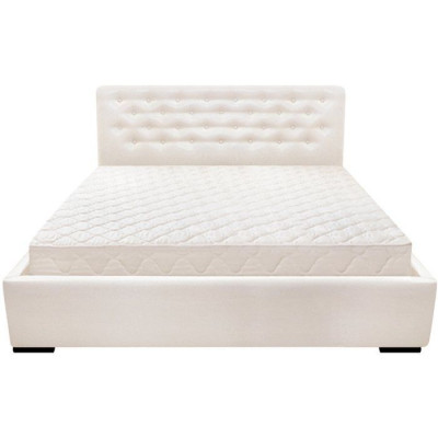 Кровать "Люкс" 1,6 без матраса, без ортопедического основания со стразами