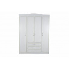 Детская "Атлантида" шкаф 4х створчатый