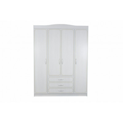 Детская "Атлантида" шкаф 4х створчатый