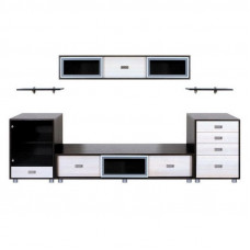 Гостиная "Рондо-4" Венге/Сосна Лоредо. Модульная