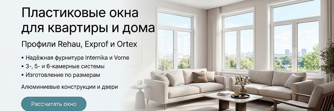 Окна и двери ПВХ