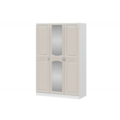 мс для спальни Венеция ШК-3 белый/жемчуг