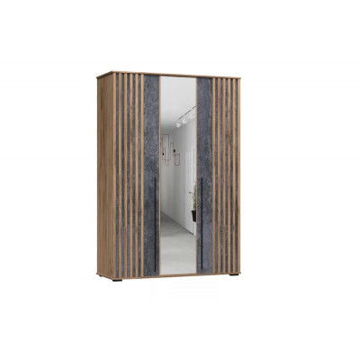 Марракеш Шкаф 3х ств. 1500 Дуб вотан / Цемент темный