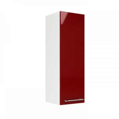 Шкаф верхний (премьер) ШВ 300Н (Нувель белый / бетон коричневый), ICM000011399