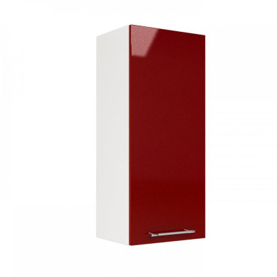 Шкаф верхний (премьер) ШВ 400Н (Нувель белый / бетон коричневый), ICM000011482