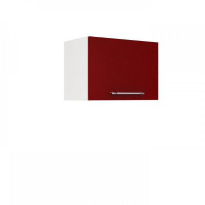 Шкаф верхний горизонтальный ШВГ 500 (Бруклин венге / бетон белый), ICM000009972