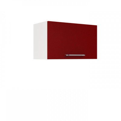Шкаф верхний горизонтальный ШВГ 600 (Нувель белый / бетон коричневый), ICM000010051