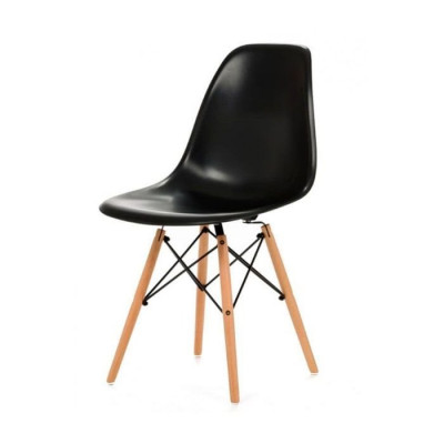 Стул обеденный gh-801 B (PP 623) Eames, чёрный, KMK7401