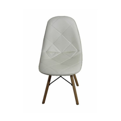 Стул обеденный gh-8088 b Eames, кремовый, KMK7416