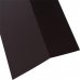 Планка карнизная с полиэстеровым покрытием 2 м цвет коричневый, SM-10009105