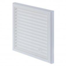 Решетка вентиляционная регулируемая Вентс МВ 120 Рс, 186x186 мм, цвет белый