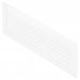 Решетка дверная вентиляционная Вентс МВ 350, 368x130 мм, цвет белый, SM-10044672