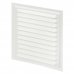 Решетка вентиляционная с сеткой Вентс МВМ 200 с, 200х200 мм, цвет белый, Вентиляционные решетки, SM-10047769