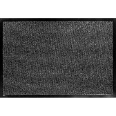 Коврик придверный влаговпитывающий Olympia, 60x90 см, серый, SM-10322839