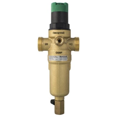 Фильтр механической очистки Honeywell для горячего водоснабжения, с клапаном пониженного давления, 100 мкм, 3/4", SM-10753807