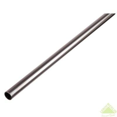 Труба Gah Alberts 16x1x2000 мм, сталь, цвет серый, SM-10874967
