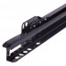 Направляющие роликовые Boyard DS 01BL.2/400, металл, цвет чёрный, SM-11640783