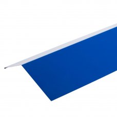 Планка карнизная с полиэстеровым покрытием 2 м цвет синий