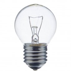 Лампа накаливания Osram шар E27 60 Вт прозрачная свет тёплый белый