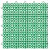 Покрытие садовое из ЭКО-пластика, 34х34 см, цвет зелёный/терракот, 9 шт., SM-12363255
