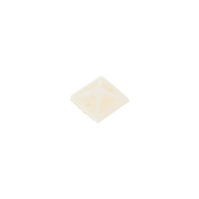 Площадка самоклеящаяся для хомутов IEK 20х20 мм, цвет белый, 100 шт., SM-12442981