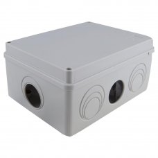 Коробка распределительная Экопласт 210х150х100 мм цвет серый, IP55