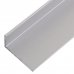 Уголок алюминиевый 20х10х1,2 мм, 2 м, цвет серебро, SM-12760453