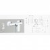 Смеситель для душа Hansgrohe HG Ecos, однорычажный, цвет хром, SM-12824170